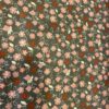 Baumwolle Blumen rosé auf grau