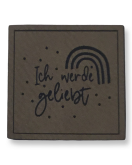 Aufnäher Ich werde geliebt